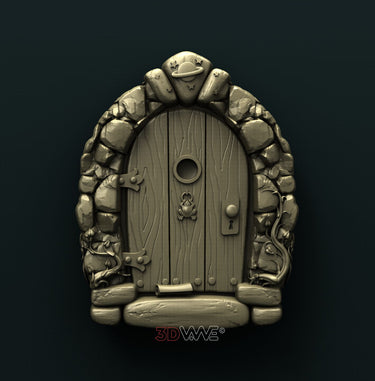 FAIRY DOOR 3D STL 3DWave